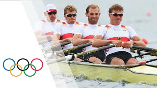 Mens Quadruple Sculls Rowing Final Replay  London 2012 Olympics [upl. by Nerrad]