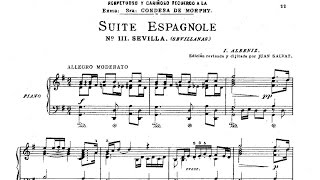 Sevilla Suite española III  Albéniz [upl. by Matheny]