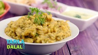 Spicy Green Moong Dal Khichdi by Tarla Dalal [upl. by Herates]