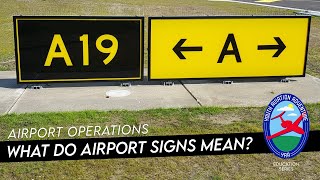 Airport signs explained [upl. by Leinto]