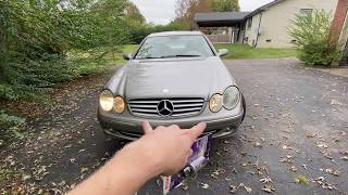 HowTo Replace Mercedes Headlight Bulbs EASY [upl. by Melloney]