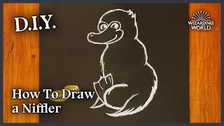 How to draw a Niffler  Make It Magic [upl. by Licec]