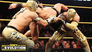 The Lucha Dragons vs The Vaudevillains – NXT Tag Team Championship Match NXT TakeOver R Evolution [upl. by Uhej]