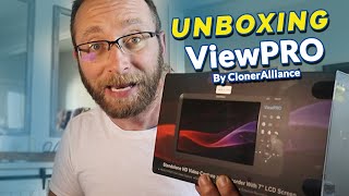 ClonerAlliance ViewPro Standalone Recorder Unboxing [upl. by Waller]