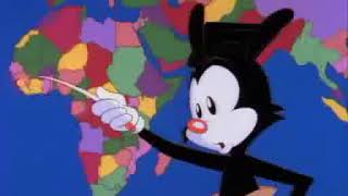 Animaniacs Los países del mundo por Yakko Warner [upl. by Nafis]