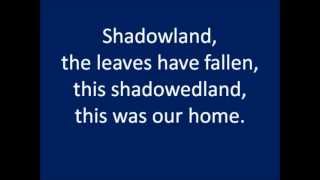 Shadowland Lyrics  The Lion King [upl. by Coussoule76]