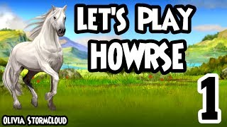 Lets Play Howrse  The Basics 1 [upl. by Knoll829]