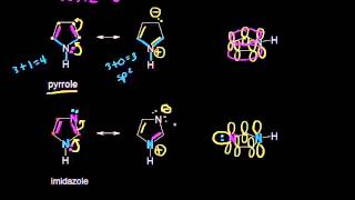 Aromatic heterocycles II  Aromatic Compounds  Organic chemistry  Khan Academy [upl. by Hidie]