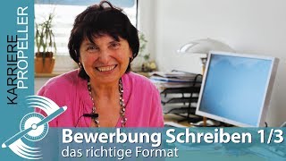 Bewerbung Schreiben 13 richtiges Format [upl. by Stegman534]