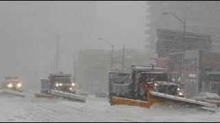 EXTREME SNOW STORM in Toronto CANADA [upl. by Sigismond895]