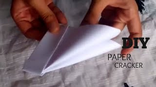 DIY PAPER CRAFT How To Make Paper Sound Cracker Easy amp Loud [upl. by Monsour]