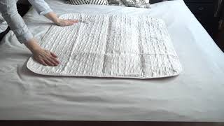 Wave Medical Reusable Washable Bed Pads [upl. by Ahseekat226]