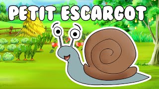 Petit escargot  Comptine pour enfants [upl. by Ahsyen624]