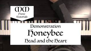 Honeybee The Head and the Heart  Piano Cover [upl. by Taggart]