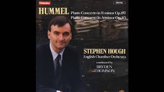 Hummel  Piano Concerto No 3 Hough  Thomson  English CO [upl. by Brod]