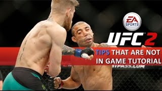 EA UFC 2  Advanced Tips How to defend knees on clinch and transitions and get out of full mounted [upl. by Acsecnarf]