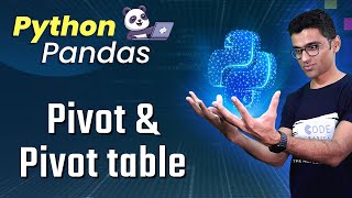 Python Pandas Tutorial 10 Pivot table [upl. by Naziaf]