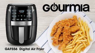 Gourmia GAF556 5Quart Digital Air Fryer [upl. by Noirrad]