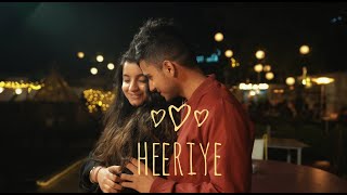 Heeriye  Aditya A Official Video [upl. by Kerge]