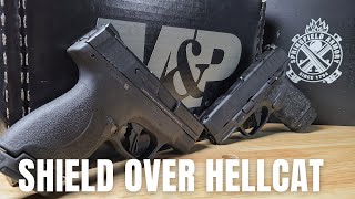 3 REASONS SMITH AND WESSON SHIELD PLUS IS BETTER THAN SPRINGFIELD HELLCAT [upl. by Nosam]