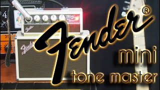 Fender Mini Tone Master Amplifier [upl. by Ushijima]