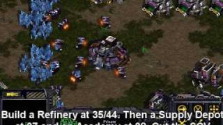 StarCraft How To Terran vs Zerg Build Order [upl. by Franklyn931]