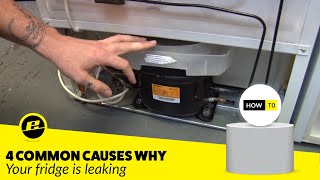 How to Fix a Leaking Fridge 4 Possible Ways [upl. by Guerin]