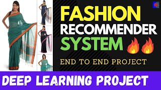 Fashion Recommender System  Clothes Recommendation  Ecommerce Project [upl. by Clarkson]