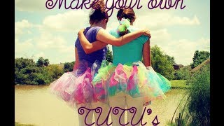 How to make SIMPLE NOSEW TUTUS For Adults and Children [upl. by Kreiker]