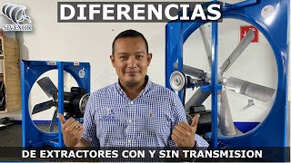 DIFERENCIAS DE EXTRACTORES AXIALES O HELICOIDALES [upl. by Motch]