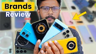 All Smartphone Brands Review in India  2023 Reality [upl. by Octavie]