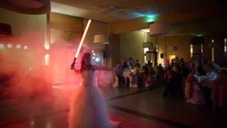 Star Wars Wedding  Boda Star Wars [upl. by Ahsinwad719]