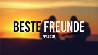 Ced feat SlySer  quotBESTE FREUNDEquot LYRIC VIDEO [upl. by Aitnis]