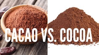 Difference Between Cacao amp Cocoa [upl. by Theone]