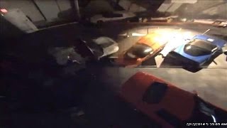 Corvette Sinkhole Video from Security Camera [upl. by Blackmun]