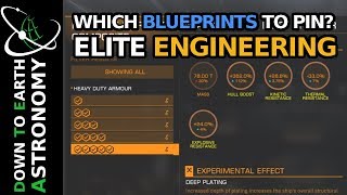 Which blueprints should you pin Elite dangerous Engineering [upl. by Calloway88]