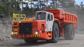 Sandvik Underground Truck Ejector Box  Sandvik Mining and Rock Technology [upl. by Anilegna645]