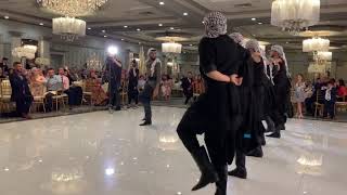 Mawtani Dabke Group  Palestinian Wedding in Dearborn [upl. by Eoin]