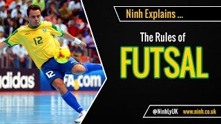 The Rules of Futsal Futsala  EXPLAINED [upl. by Introc]