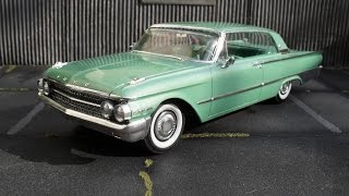 Built Kit Review AMT 1961 Ford Galaxie Club Victoria [upl. by Zel]