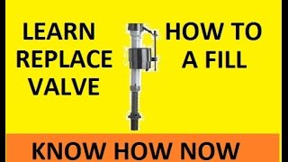 How to Replace Toilet Fill Valve Fluidmaster [upl. by Annnora]