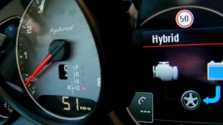 Porsche Panamera Hybrid  Start up Sound FULL HD [upl. by Ganny949]