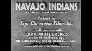 NAVAJO INDIANS DINÉ 1940s ENCYCLOPEDIA BRITTANICA EDUCATIONAL FILM 47594 [upl. by Lanni869]