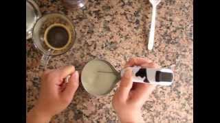 How To Latte Art With Instant Coffee [upl. by Ajssatan953]