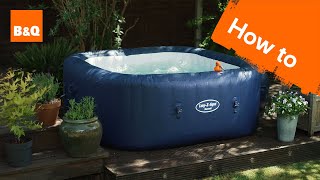 How to maintain your inflatable hot tub [upl. by Yzzik]