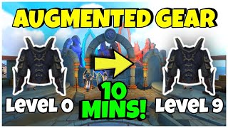 The FASTEST Way To Level Augmented Gear For COMPONENTS  THIS IS INSANE Jagex broke this method [upl. by Eanwahs478]