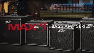 Peavey MAX Series Bass Amplifiers [upl. by Ominoreg]