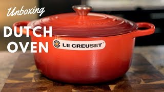 Unboxing Le Creuset Signature Dutch Oven [upl. by Montana]