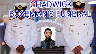 Chadwick Boseman Funeral  Rememberance Service  Open Casket [upl. by Ydennek142]