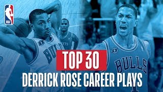 Derrick Roses UNREAL Top 30 Plays [upl. by Ahsiri]